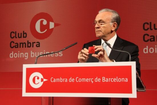 El president de La Caixa, Isidre Fainé