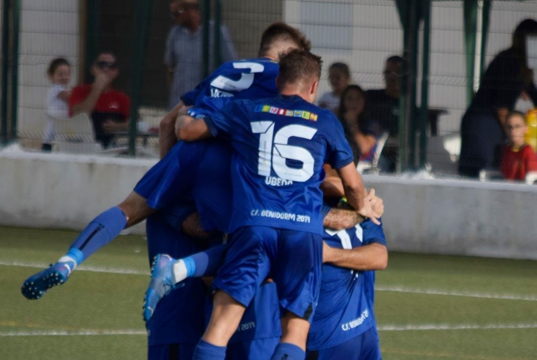 Imagen de archivo de un partido del Racing Benidorm