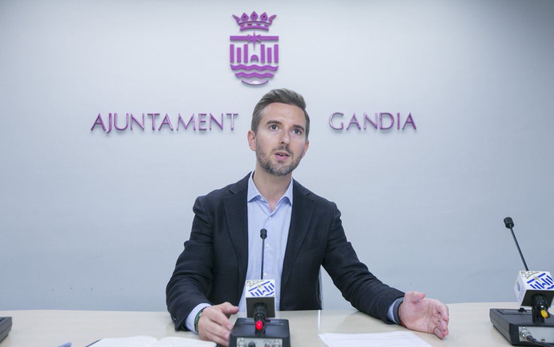 Víctor Soler, portavoz del PP de Gandia 