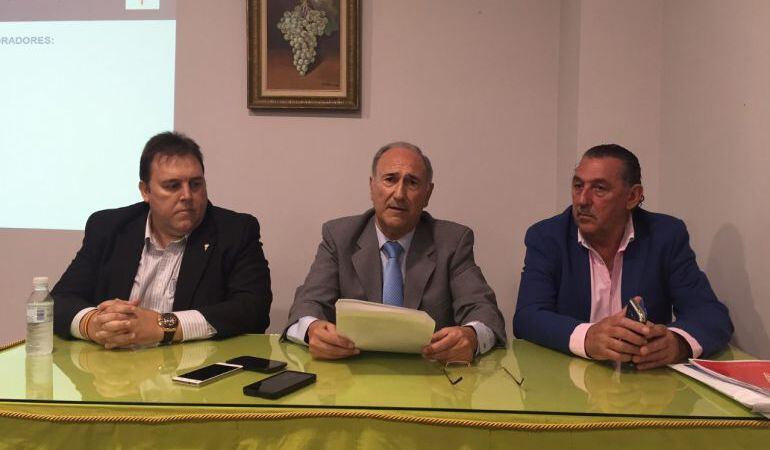 Mellado durante una presentación.