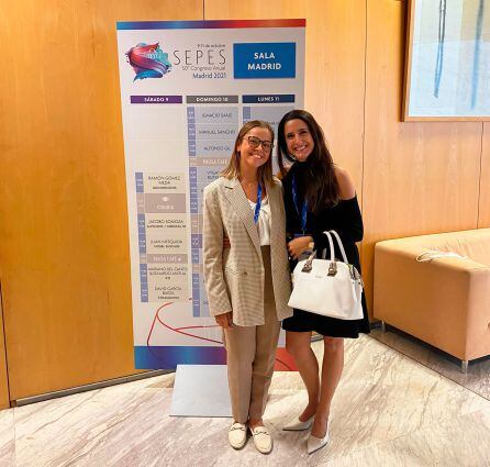 Aitana Rico y Carla Vidal en el 50º Congreso celebrado en IFEMA