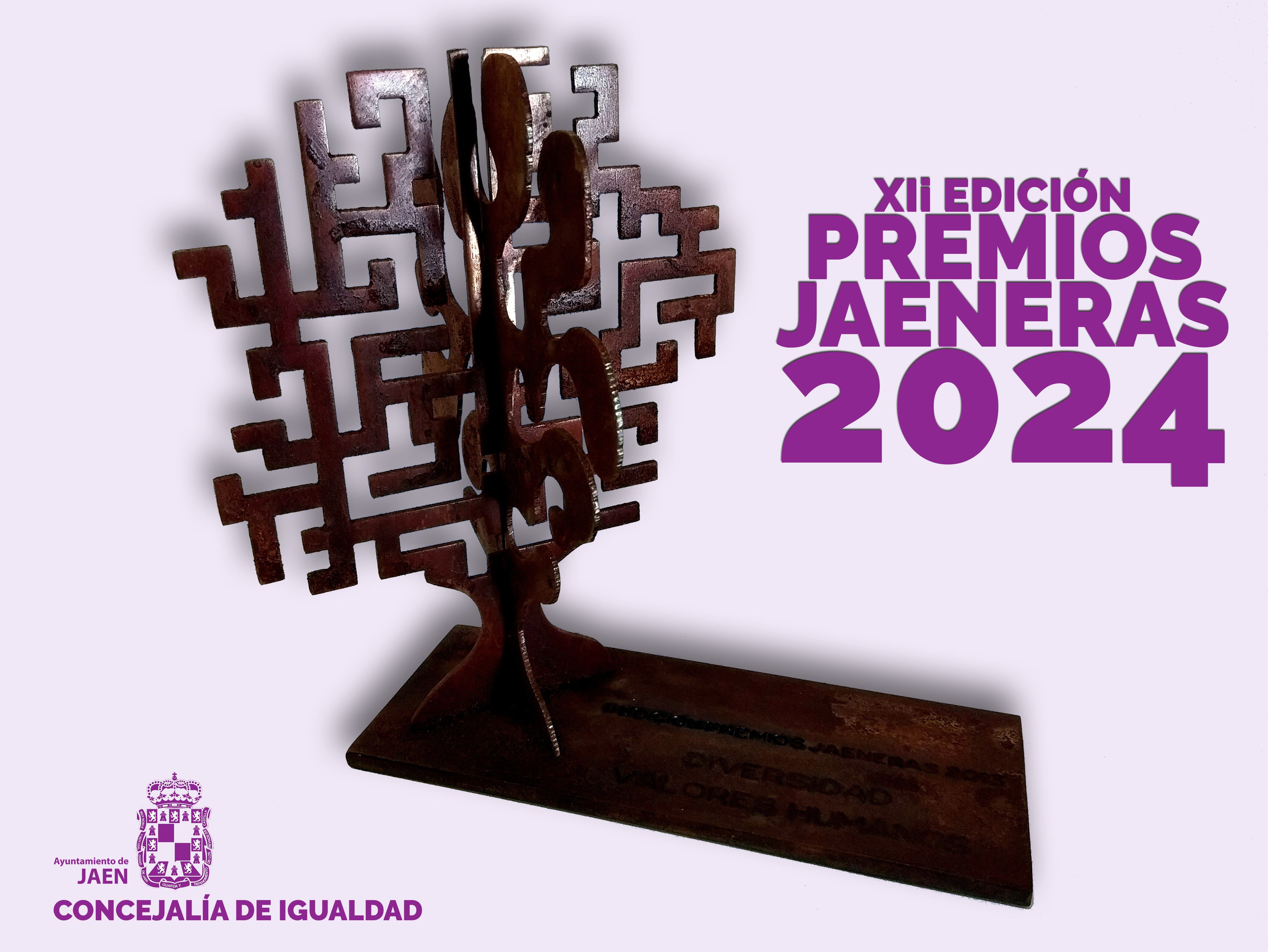 Cartel de la XII edición de los premios &quot;Jaeneras&quot;