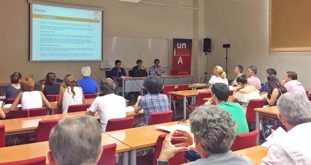 Curso de la UNIA en la sede Antonio Machado de Baeza.