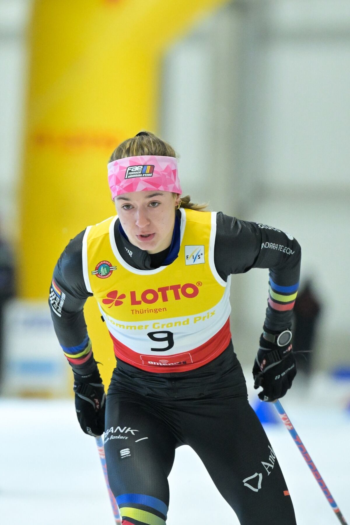 Gina del Rio en competició.