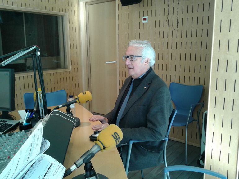 L'excap de Govern, Marc Forné, als estudis de la SER.