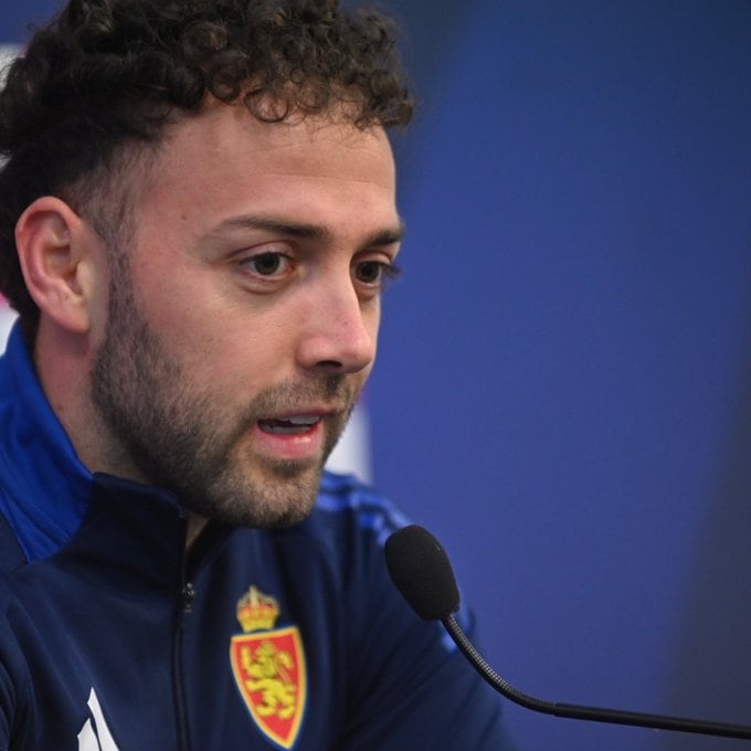 Keidi Bare, durante su comparecencia en la sala de prensa de la Ciudad Deportiva