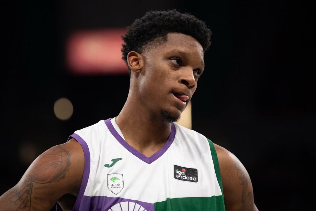 Tyson Carter con el Unicaja/ ACB PHOTO