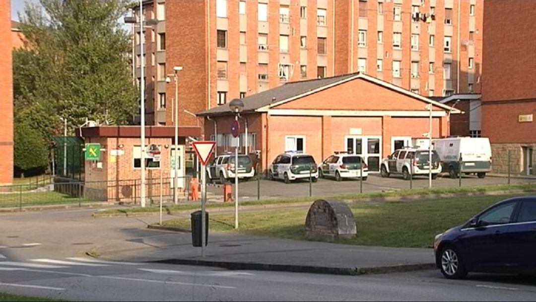 Cuartel de la Guardia Civil en Gijón.