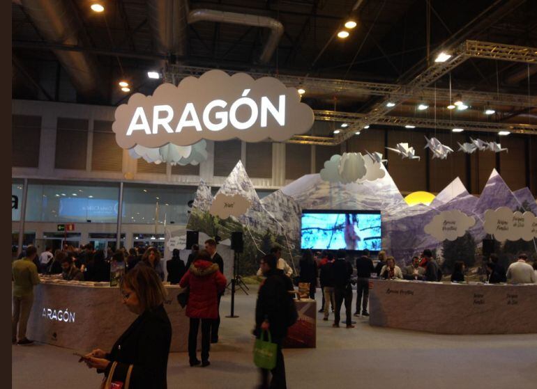 Stand de Aragón en FITUR 