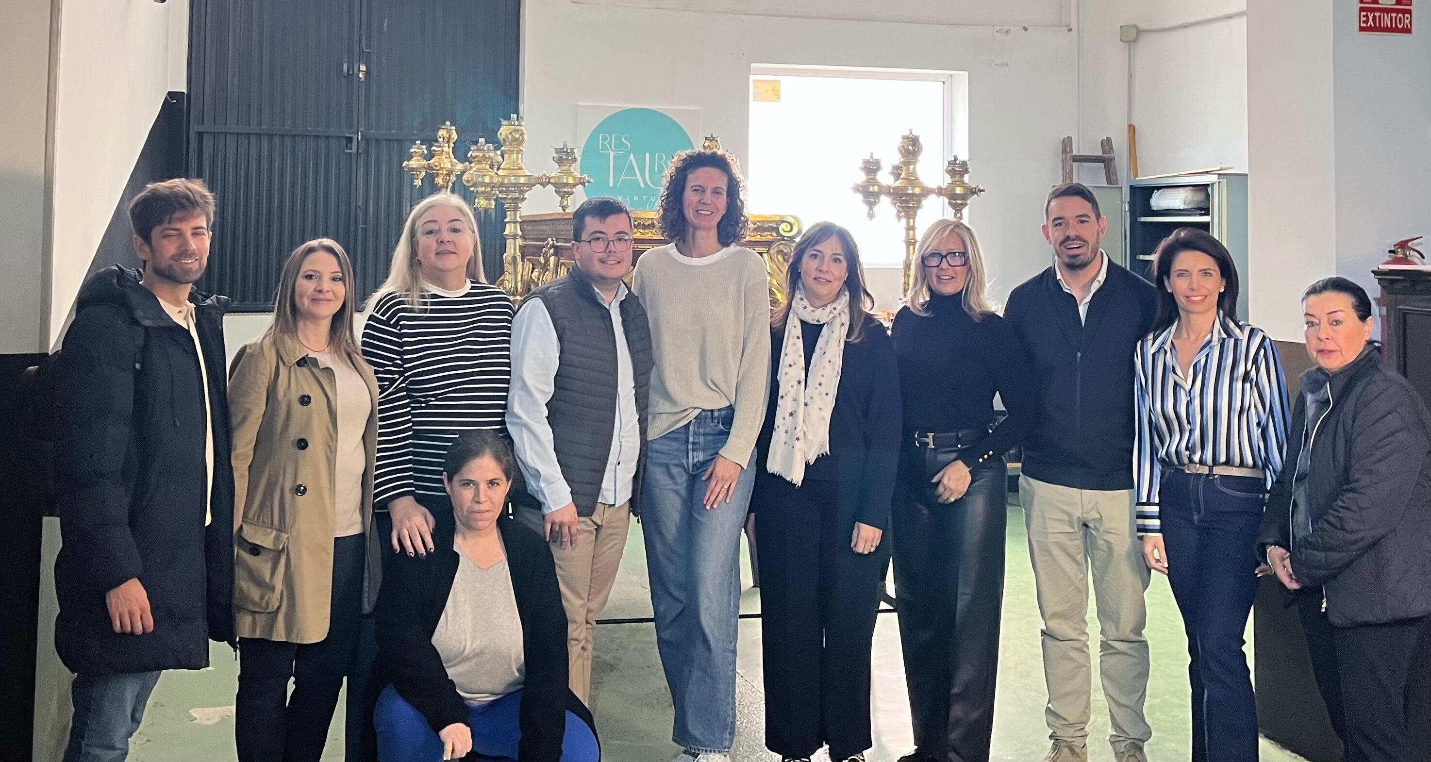 Momento de la visita