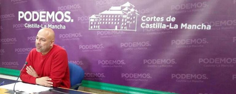 José García Molina, secretario general de Podemos en Castilla-La Mancha