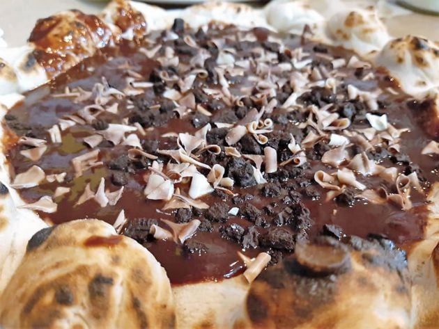 Pizza de Nutella