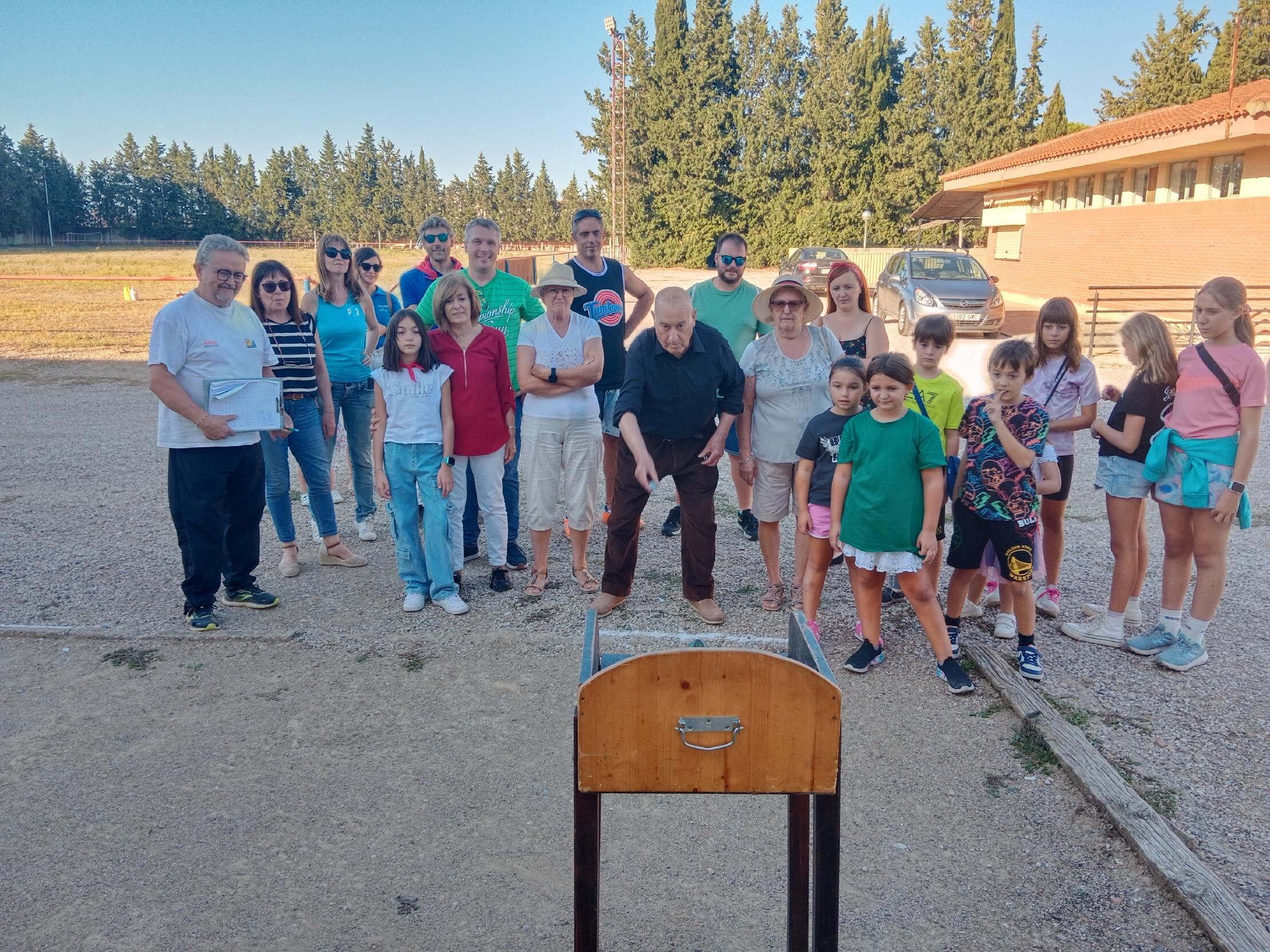 Juegos tradicionales en Lalueza