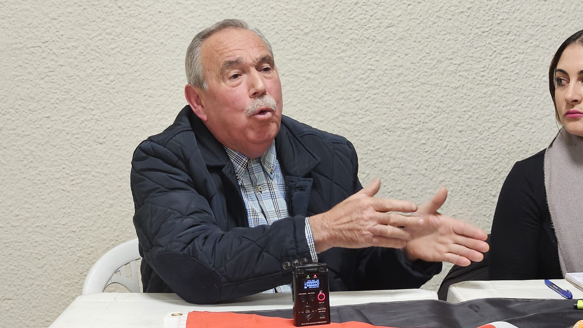 Intervención del ex-alcalde, José Luis Angulo