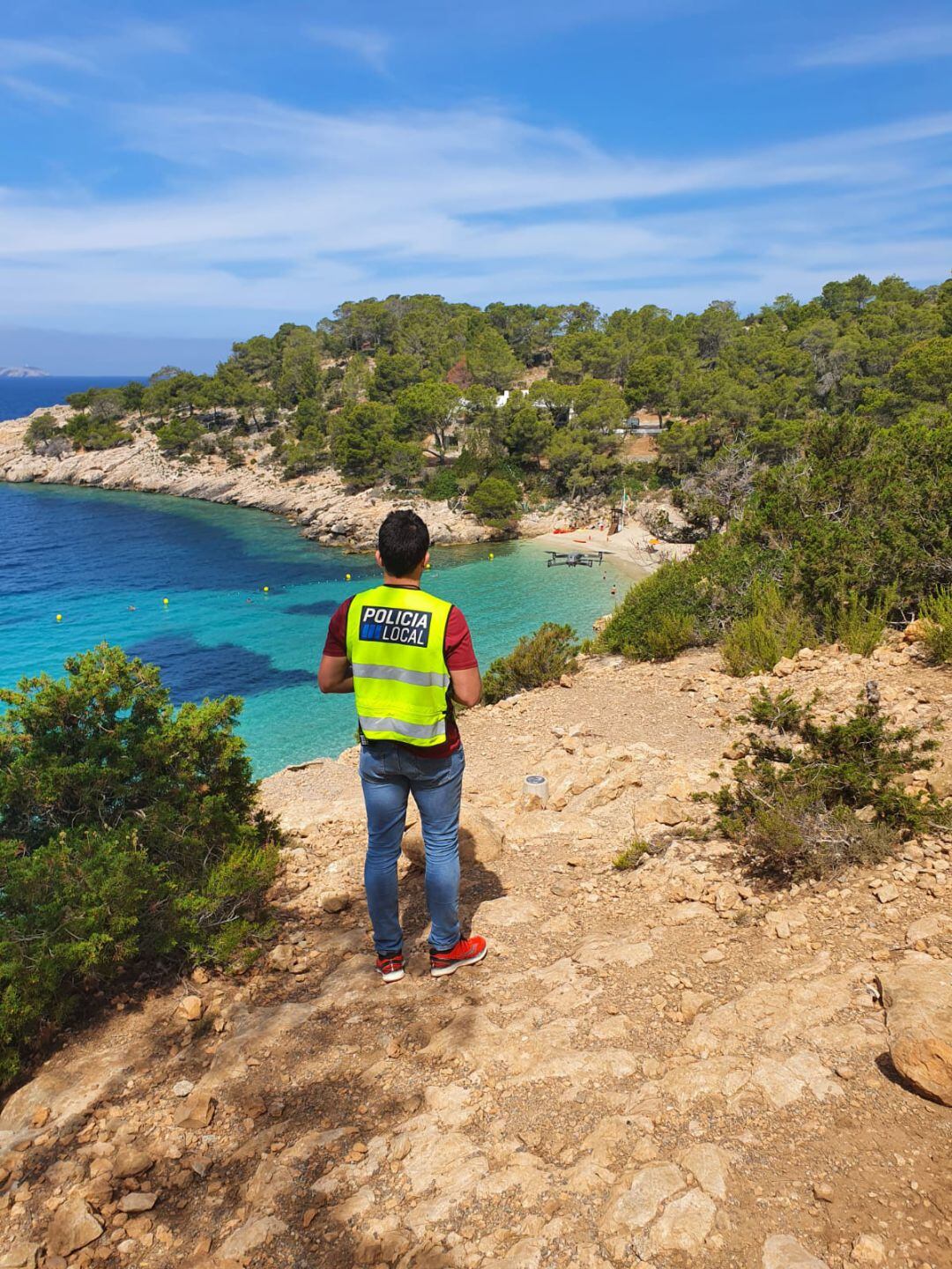 Control en Cala Salada