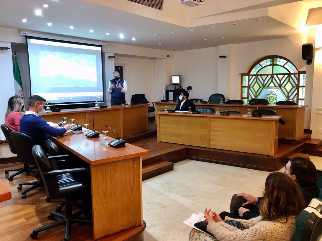 Un momento de la presentación.