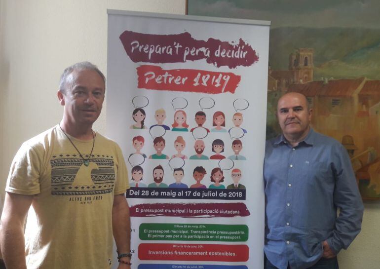 Concejales de participación y hacienda sobre la formación para los presupuestos participativos