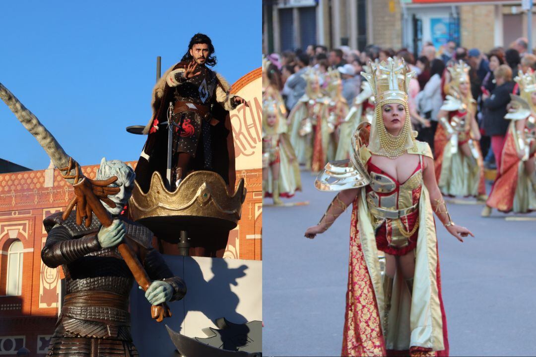 'El trono es nuestro' y 'El ejército de Juana de Arco', vencedores en el desfile de carnaval de Manzanares