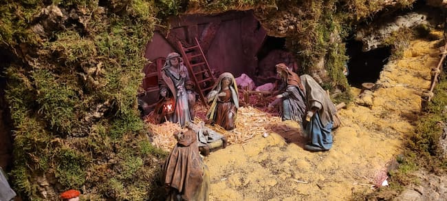 Belén de la parroquia San Esteban Protomártir de Torrejón de Velasco.