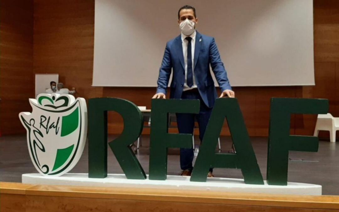 Pablo Lozano, presidente de la RFAF