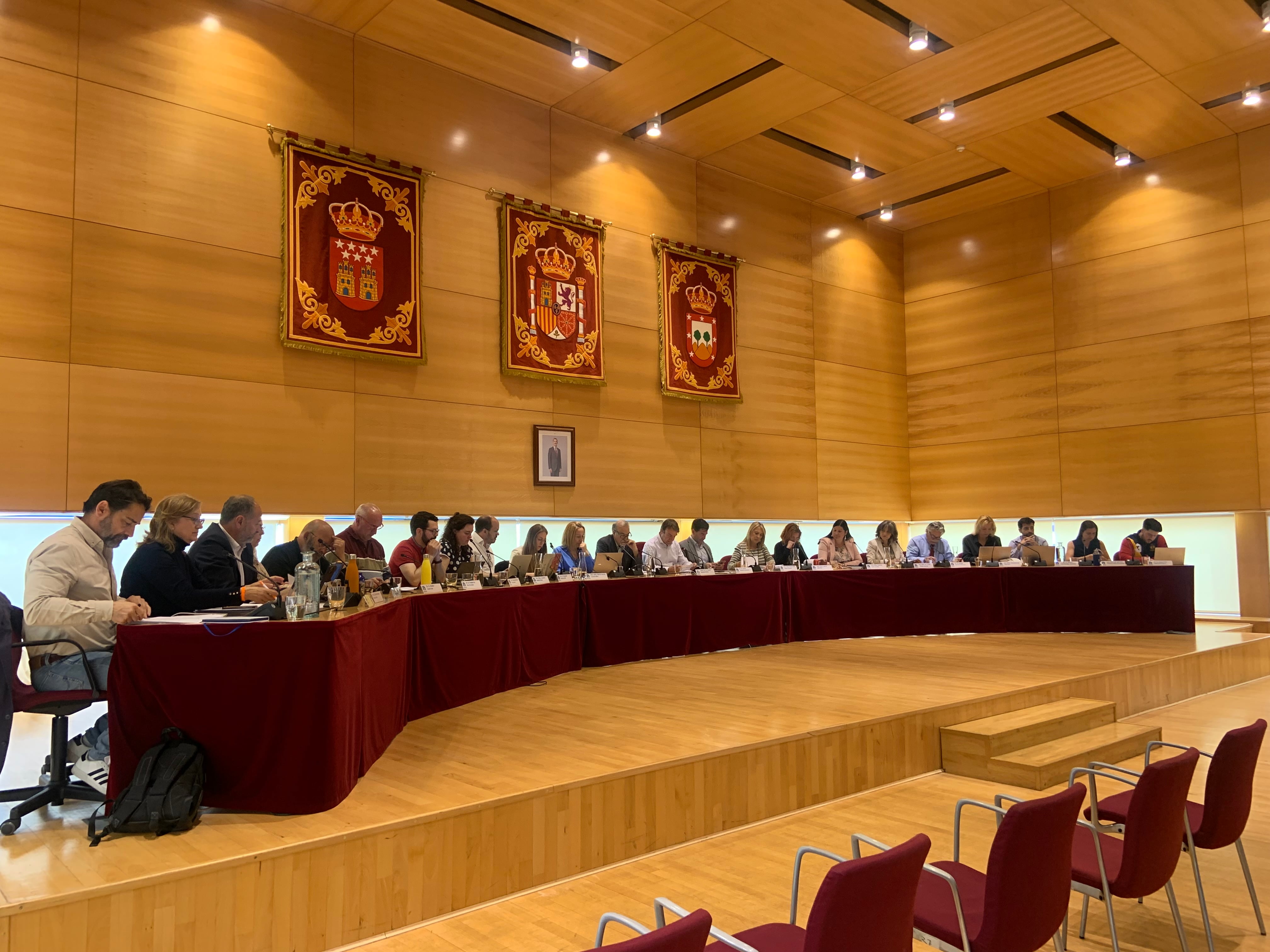 Pleno Municipal ordinario de marzo de 2022 en el Ayuntamiento de Tres Cantos