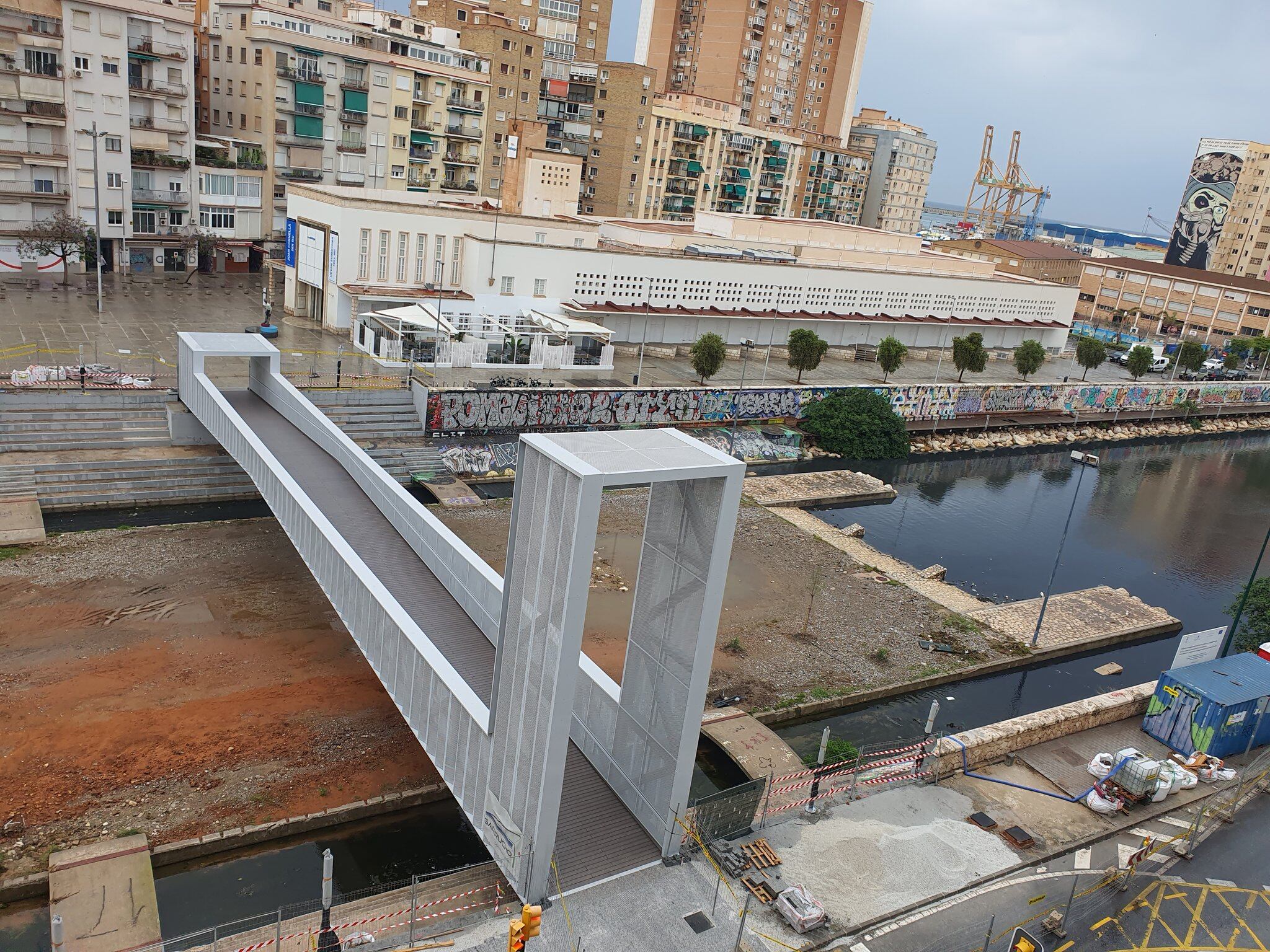 El nuevo puente del CAC en Málaga capital