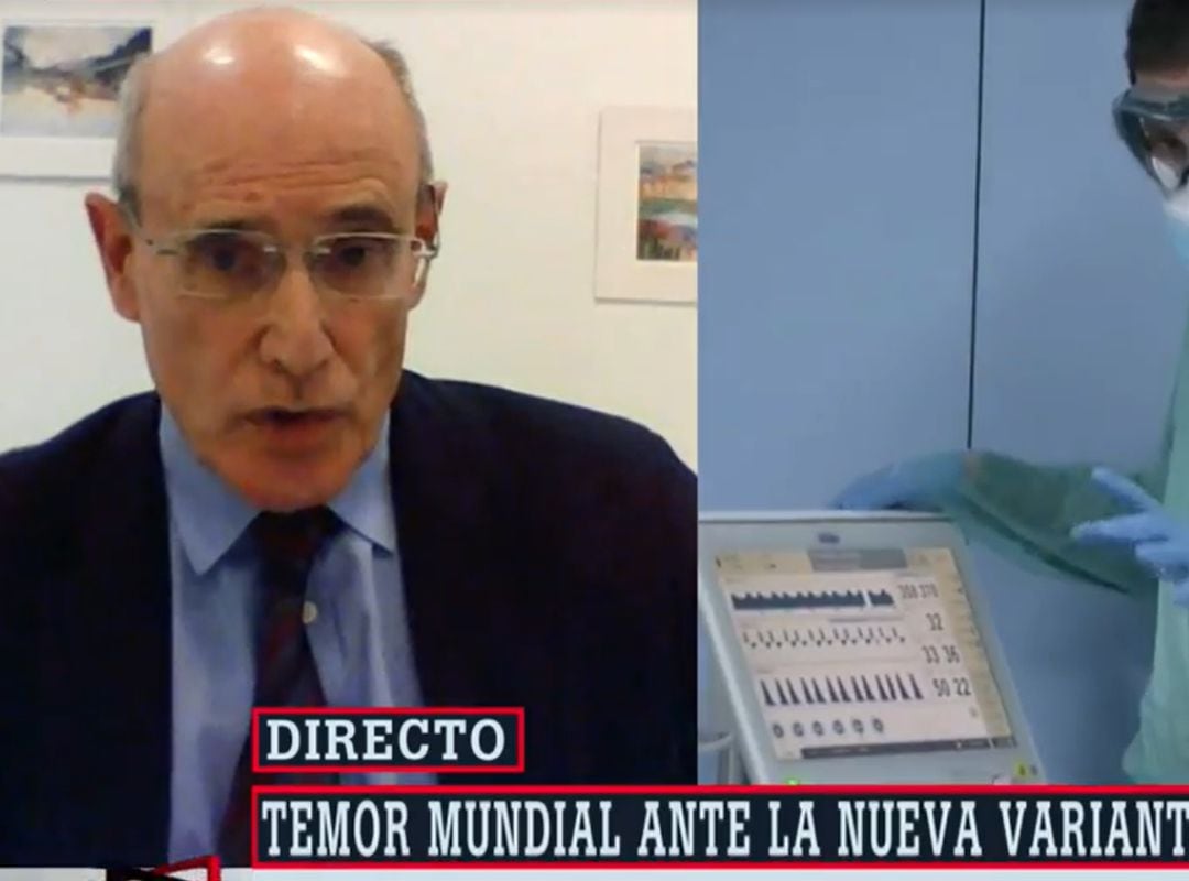 El experto español Rafael Bengoa valora la nueva variante de coronavirus en La Sexta (captura de vídeo).