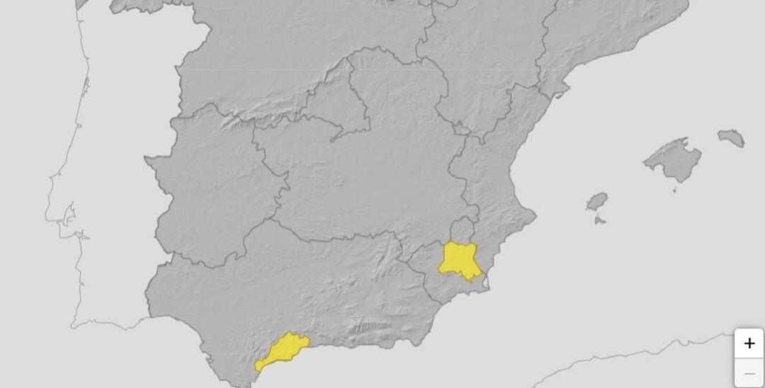 La Aemet activa el nivel amarillo por temperaturas de 38ºC en Murcia este sábado