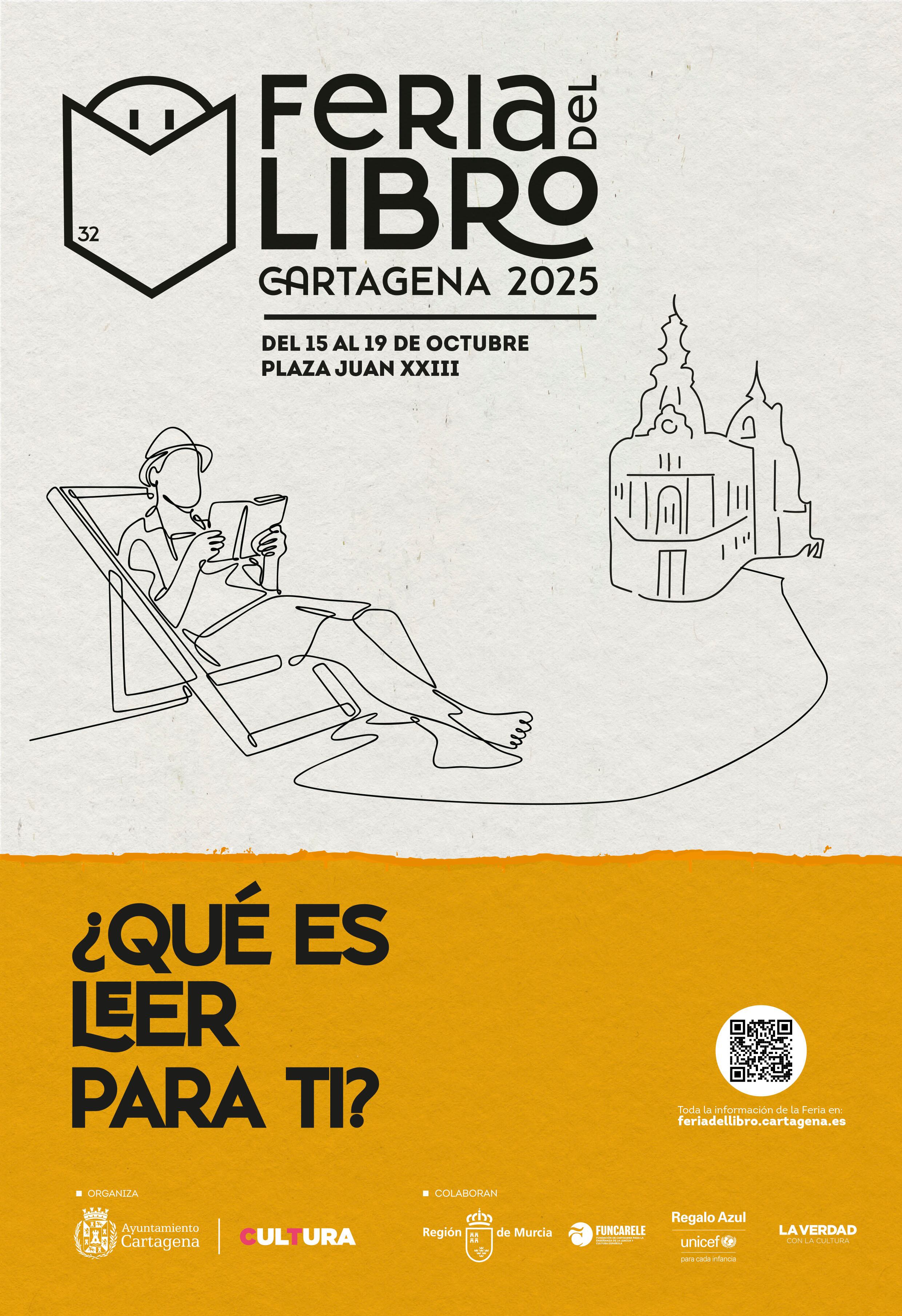 Javier Cercas y Juan Gómez Jurado encabezan la 32ª Feria del Libro de Cartagena