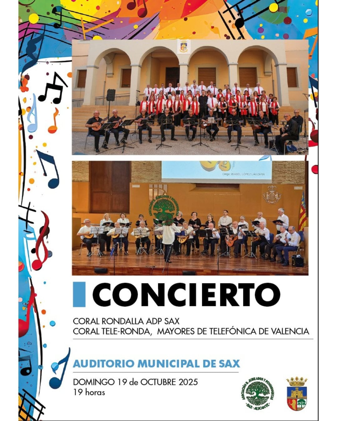 Cartel del concierto