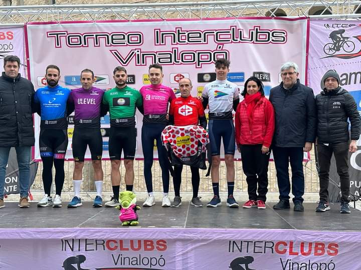 Momento en el pódium