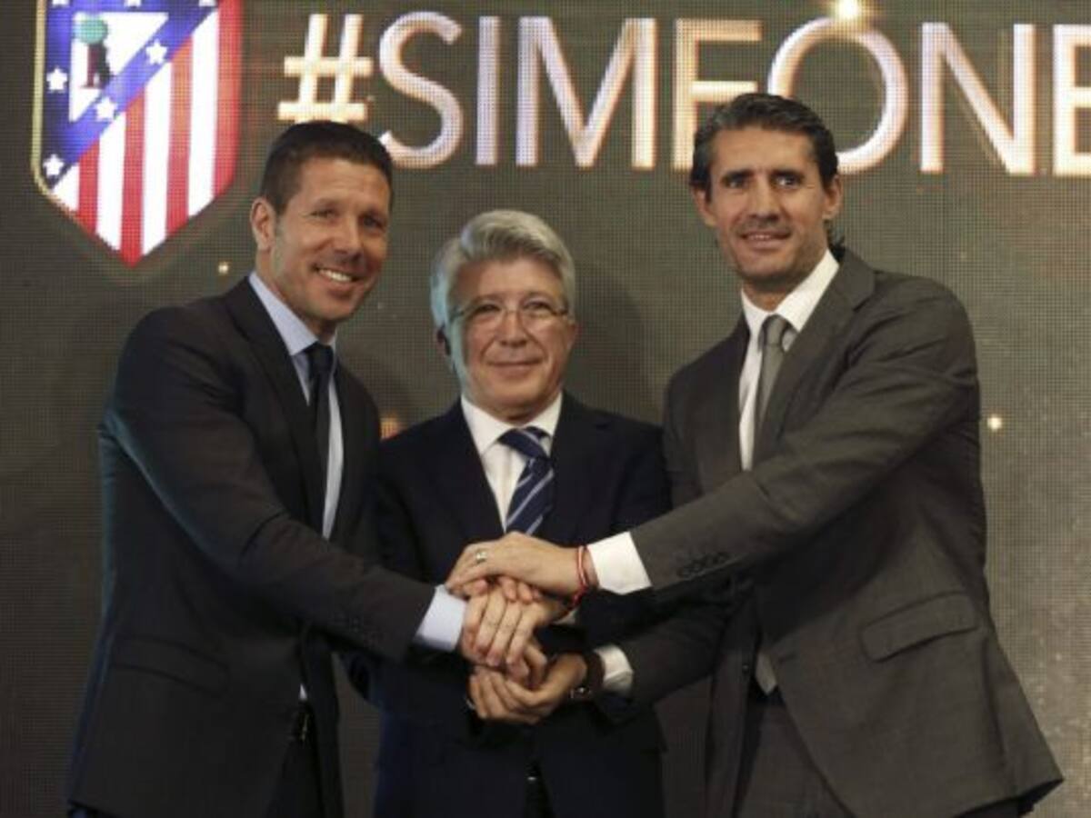Simeone: “En la vida hay que elegir y yo elijo el Atlético"