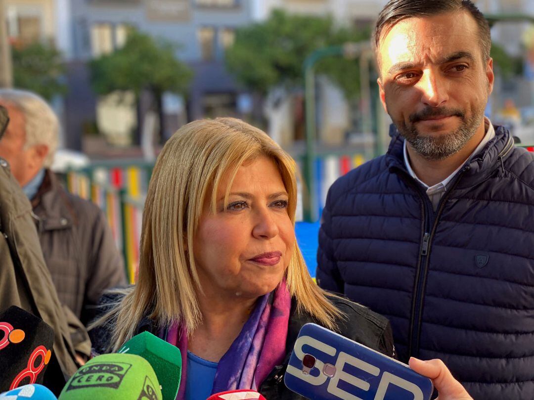 Mamen Sánchez, alcaldesa de Jerez y José Antonio Díaz, delegado municipal de Urbanismo