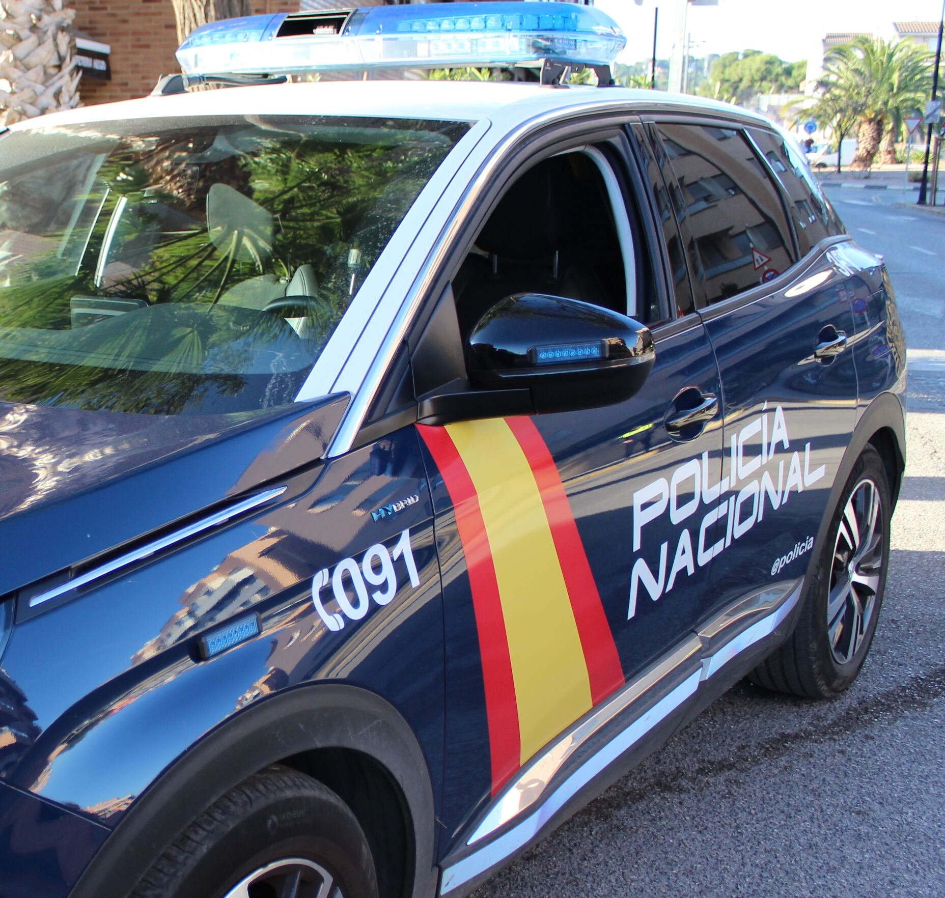 Coche de Policía Nacional en una imagen de archivo