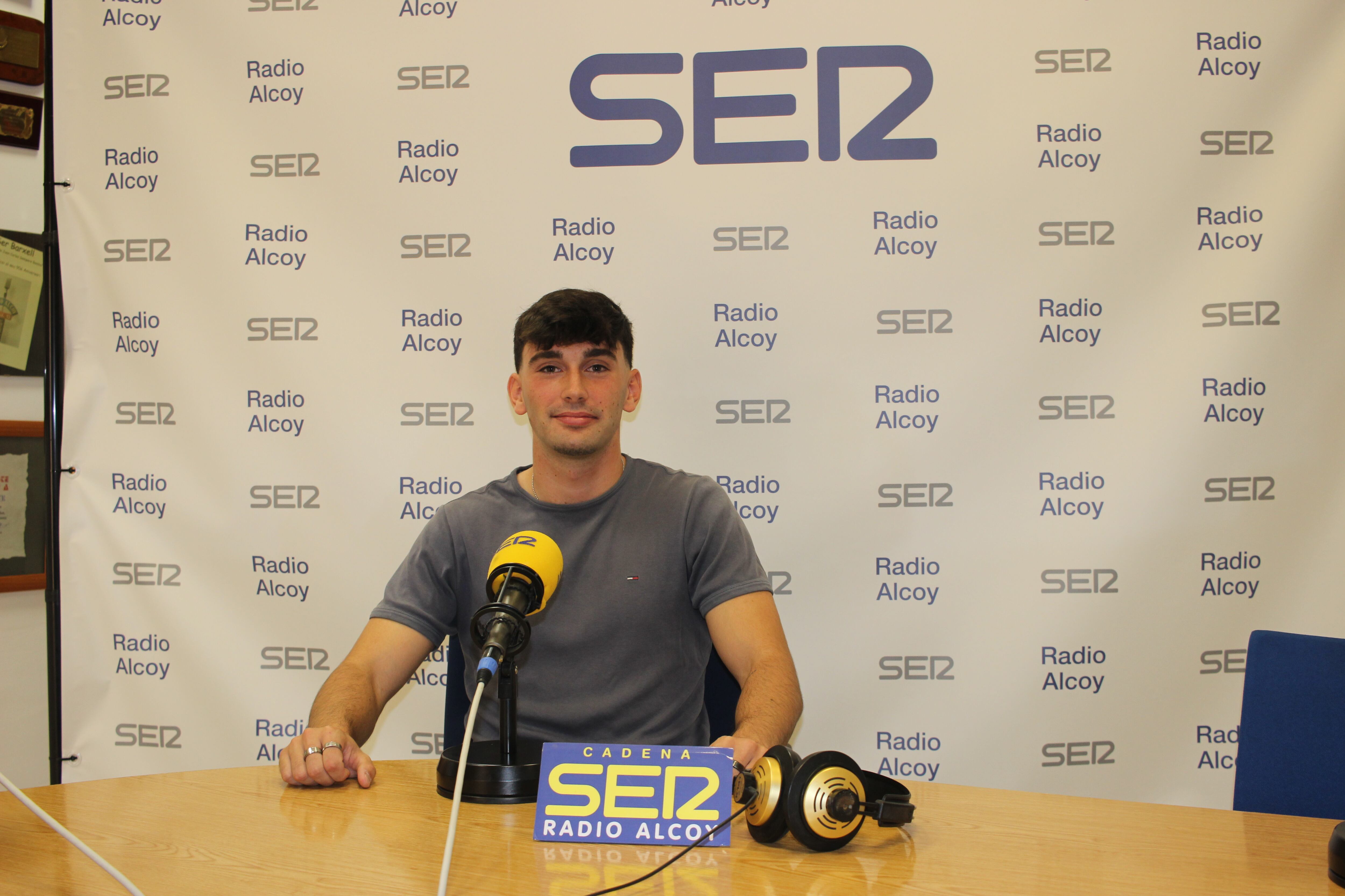 Javi Montava Jr en Radio Alcoy