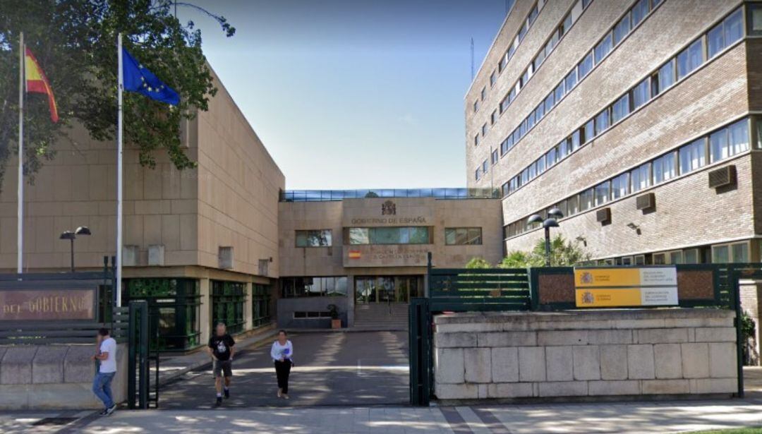 Exterior de la Delegación del Gobierno