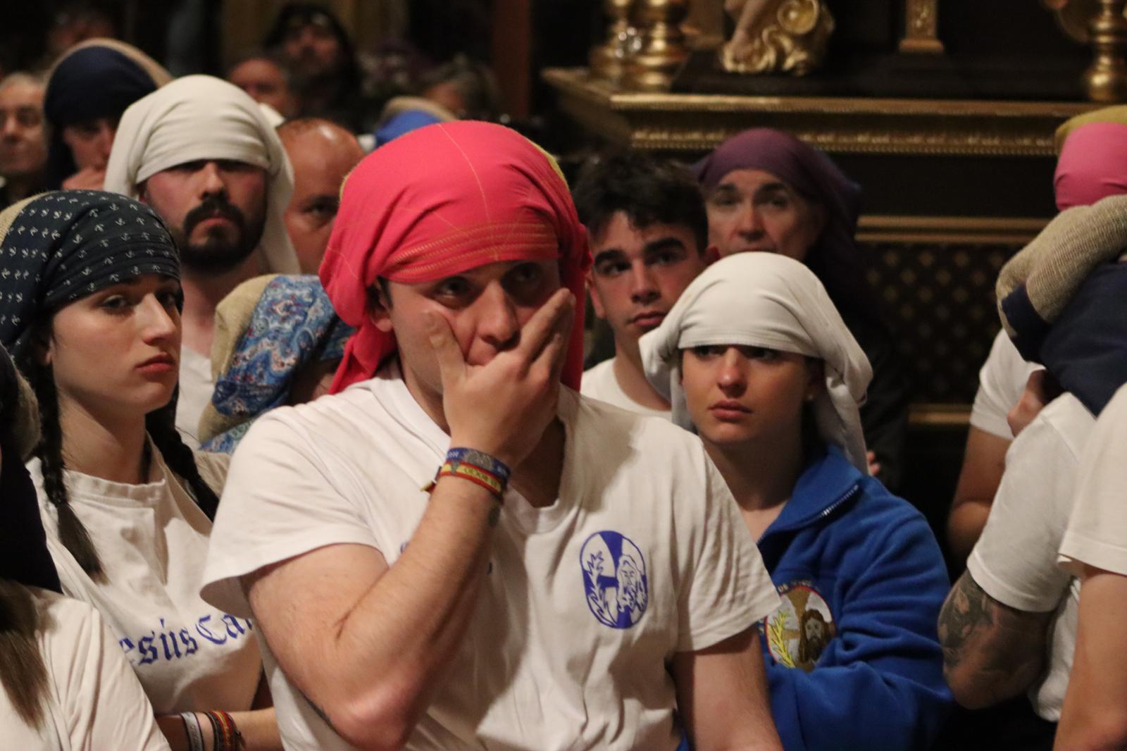 Via Crucis penitencial de Nuestro Padre Cautivo 2024 en Logroño