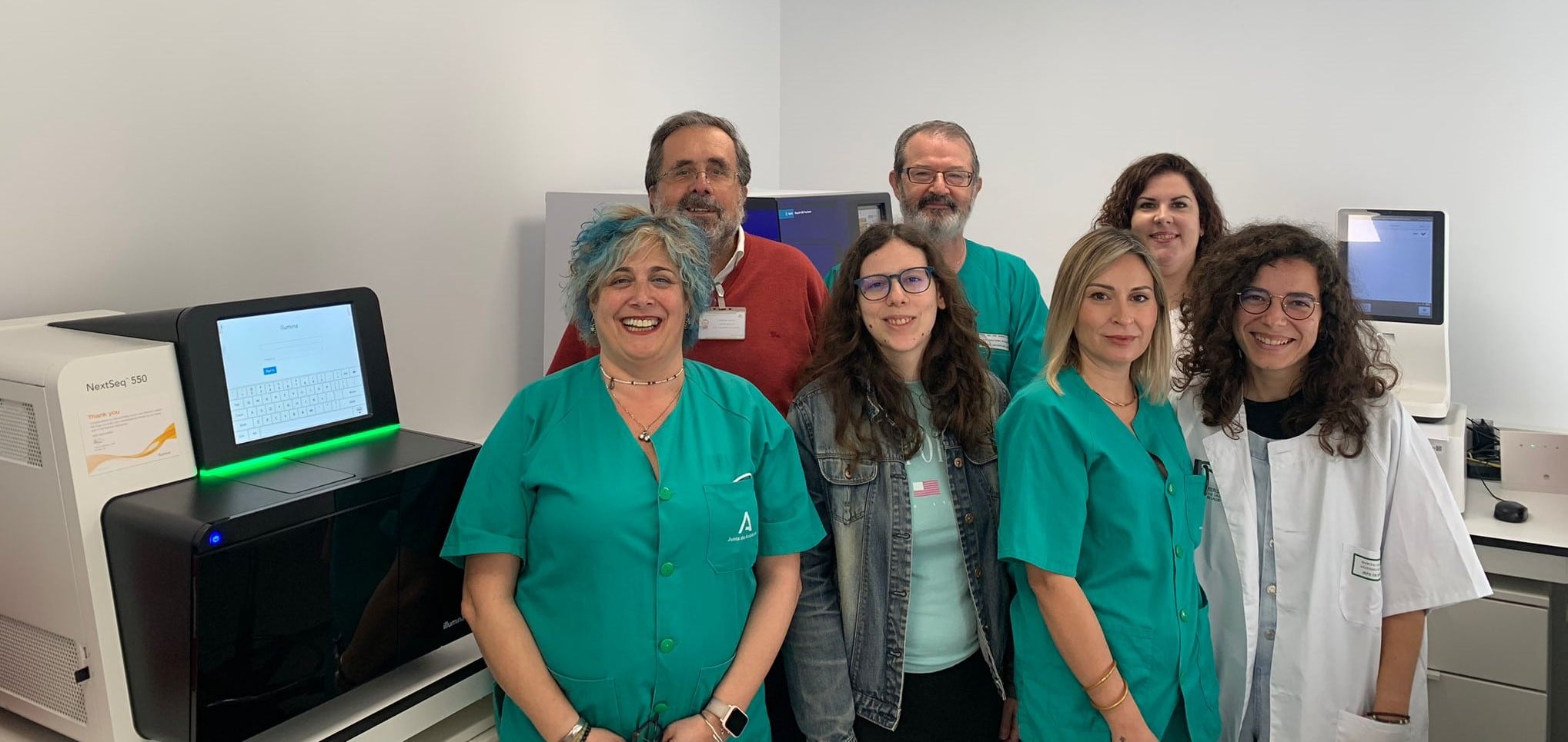 Equipo de anatomía patológica del Hospital de Jerez