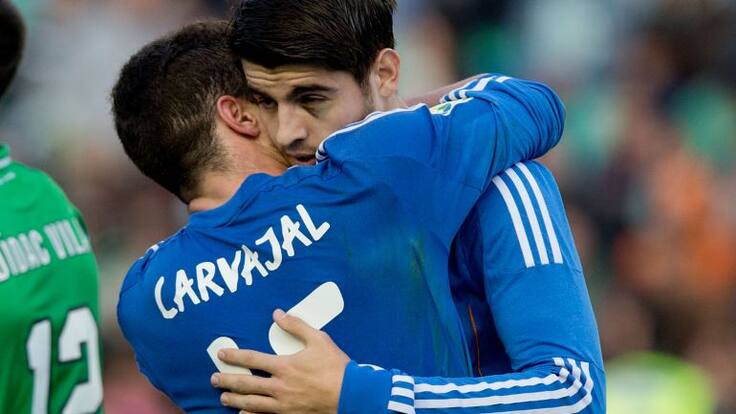 Dani Carvajal y la sinceridad de Morata por no jugar