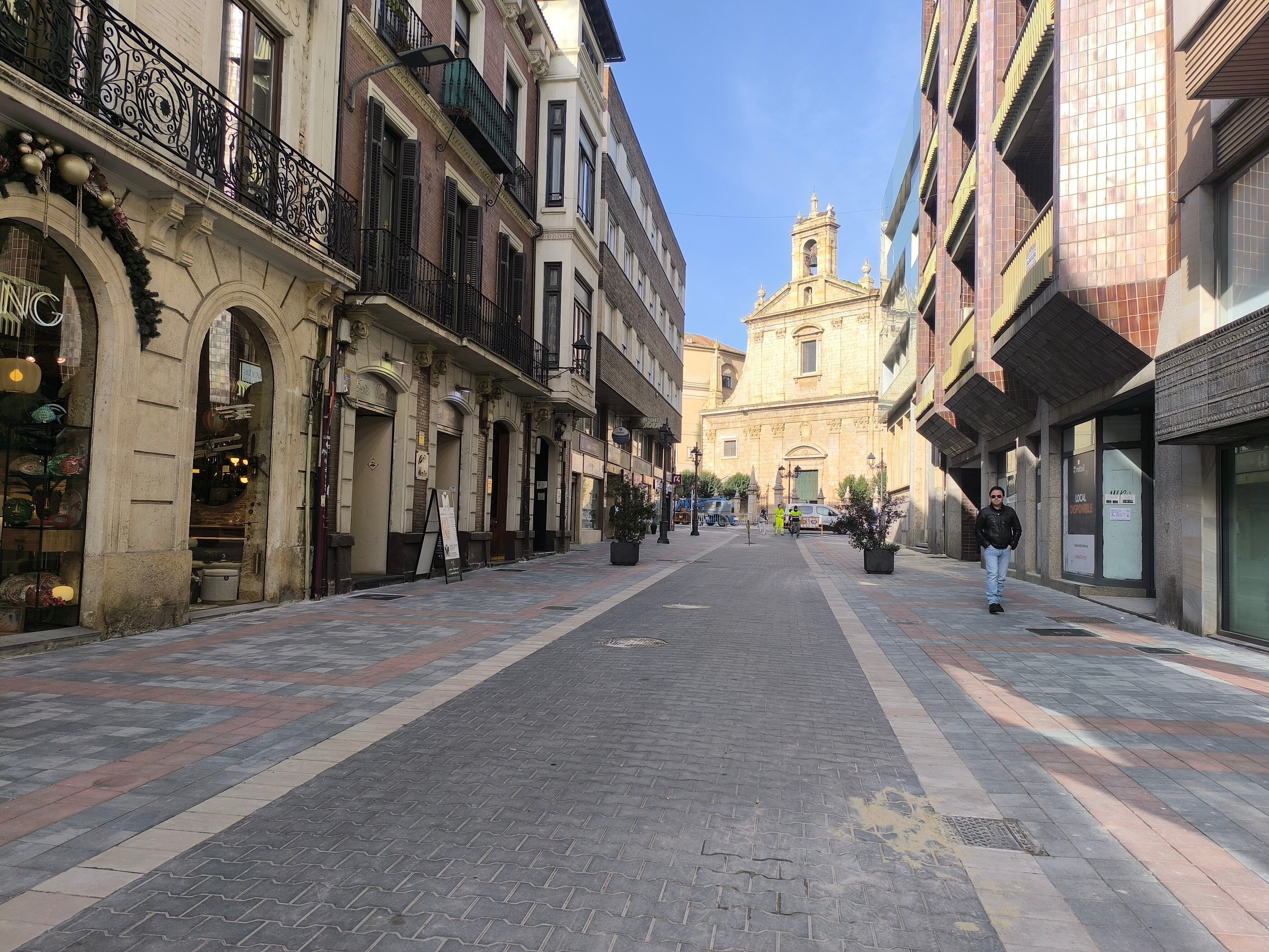 Calle La cestilla de Palencia