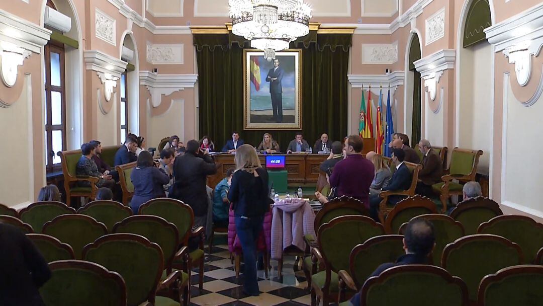 Pleno municipal del Ayuntamiento de Castelló 