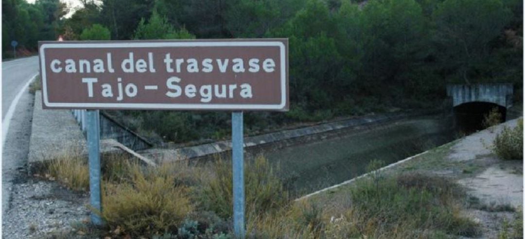 Imagen de archivo del trasvase Tajo-Segura