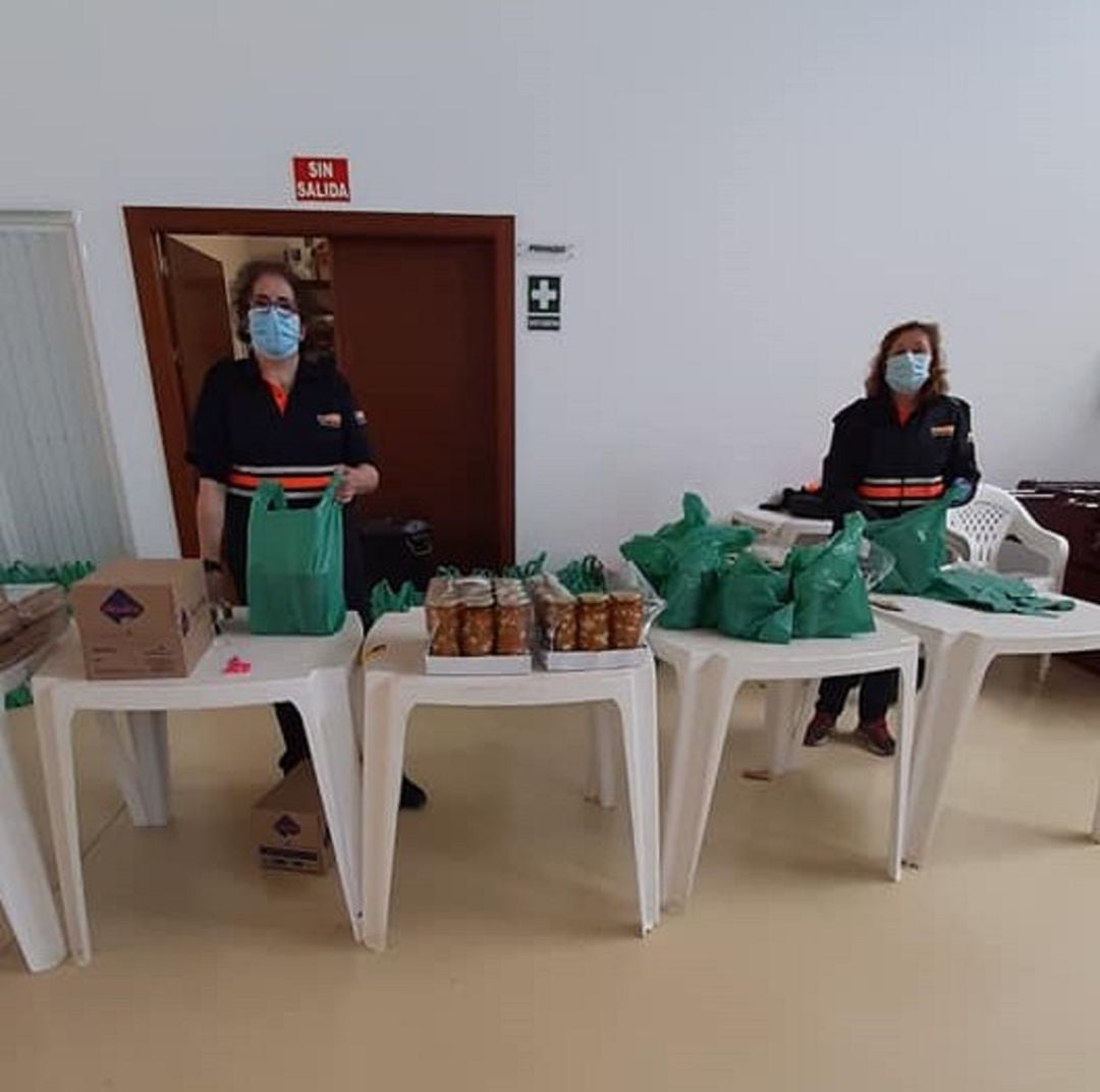 Donación de alimentos