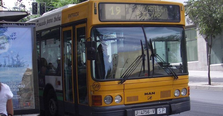 Autobús urbano de Jaén.