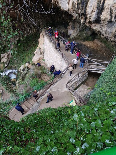 Este monumento natural es cada vez mas visitado por los turistas