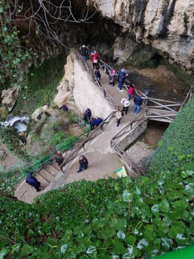 Este monumento natural es cada vez mas visitado por los turistas