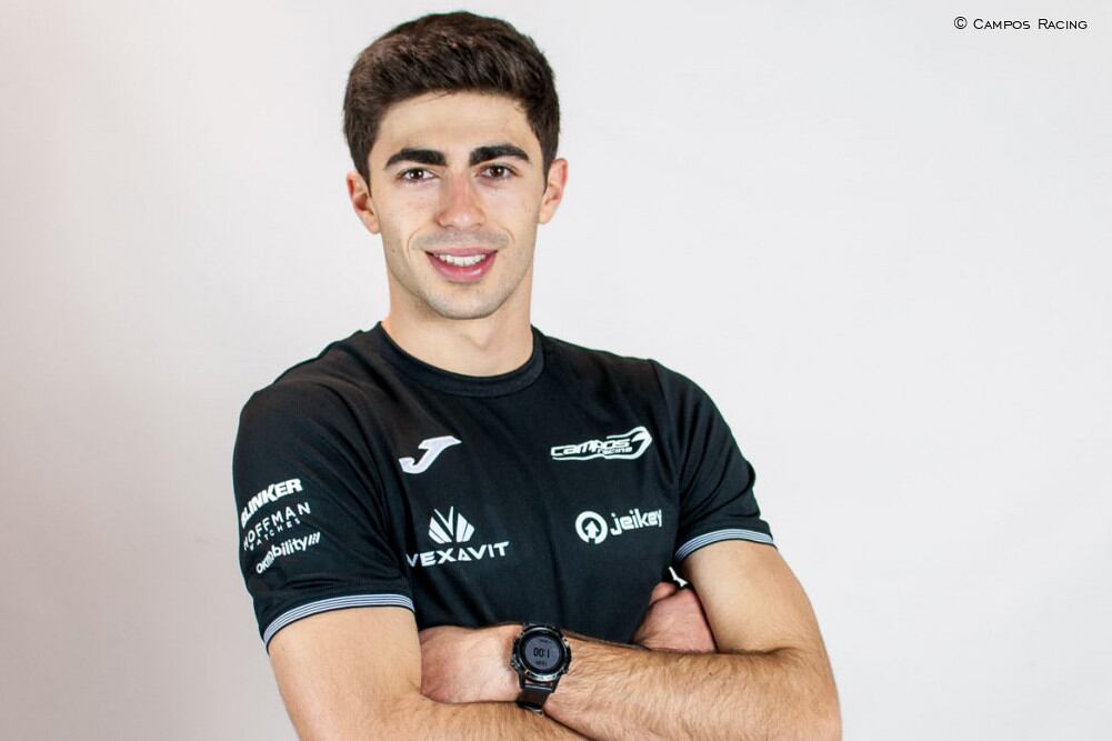 David Vidales se une a &quot;Campos Racing&quot; para estrenarse en la F3