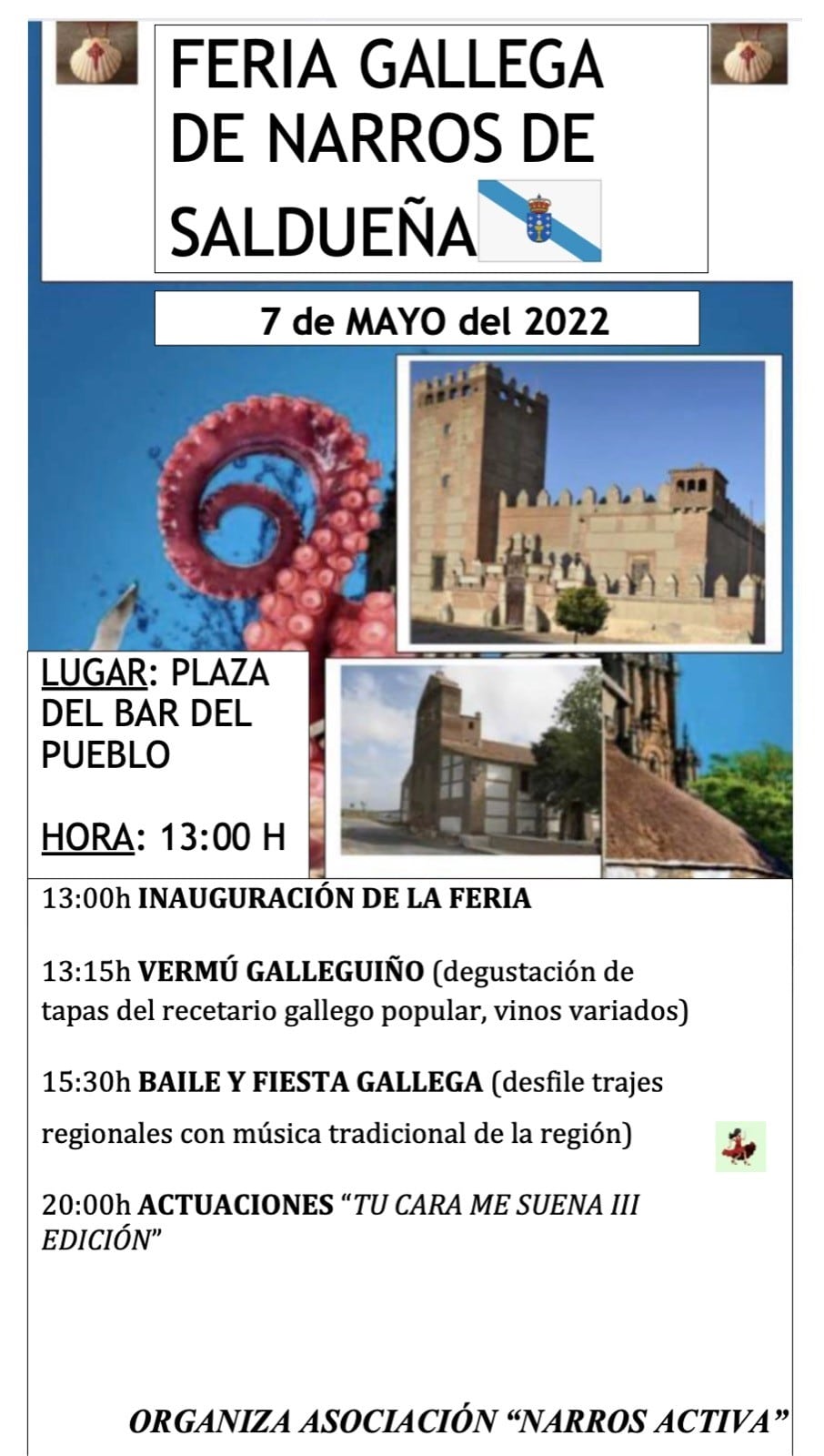 Feria Gallega en Narros de Saldueña