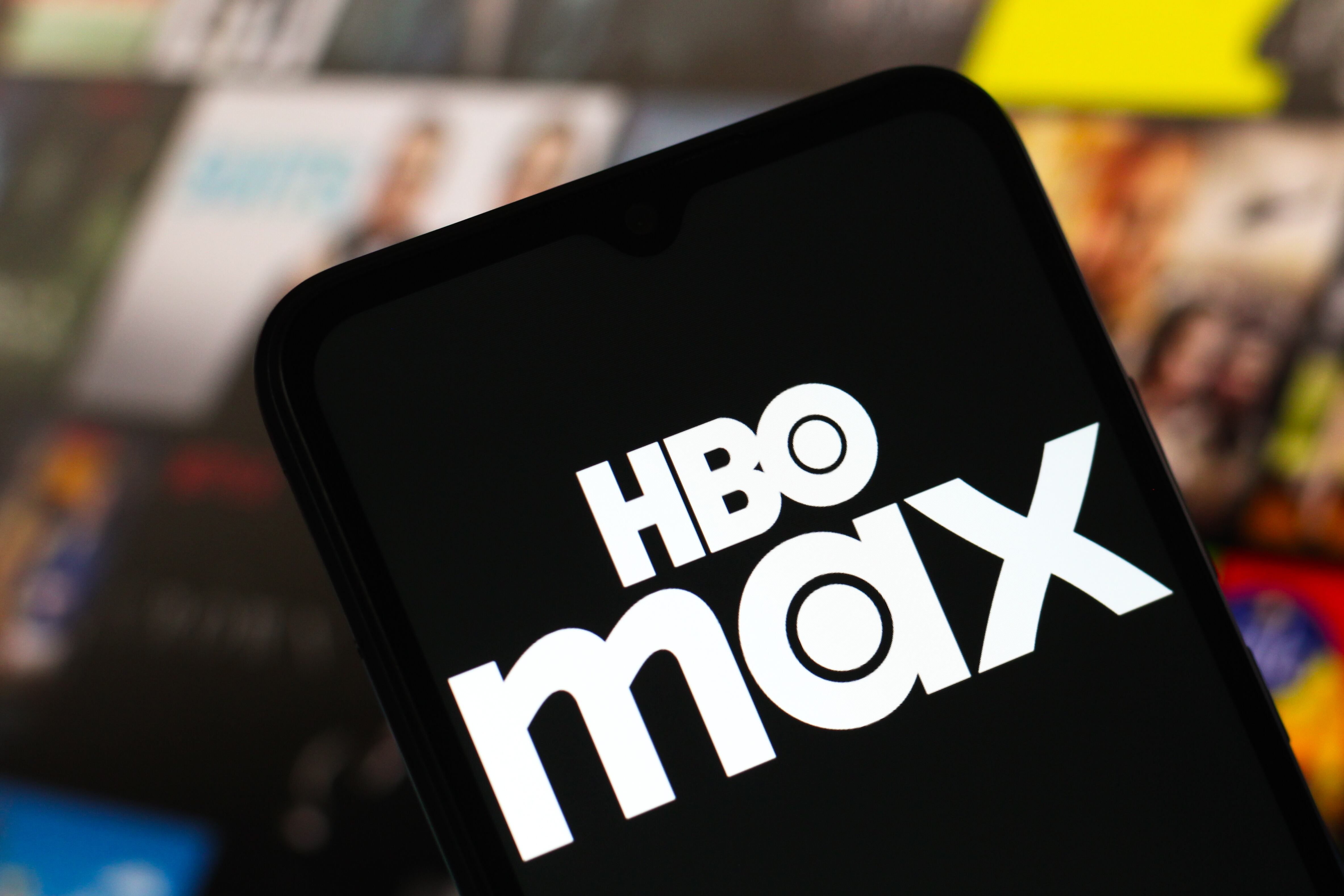 CANADA - 2025/05/27: In this photo illustration, the HBO Max logo is seen displayed on a smartphone screen. (Photo Illustration by Thomas Fuller/SOPA Images/LightRocket via Getty Images)