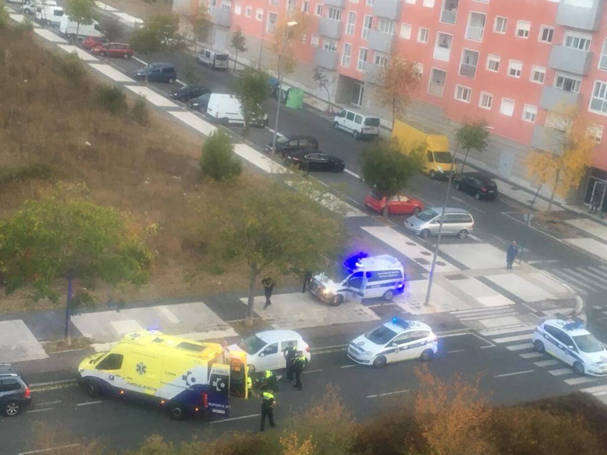 Atropello en la calle Baiona